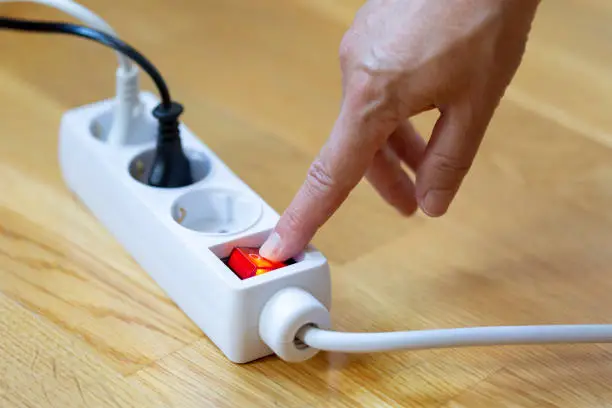 unplug electronics for implement zero-waste lifestyle