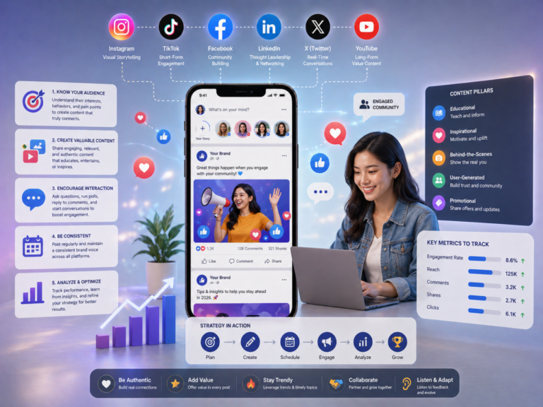 Best Social Media Strategies for Engagement 2026